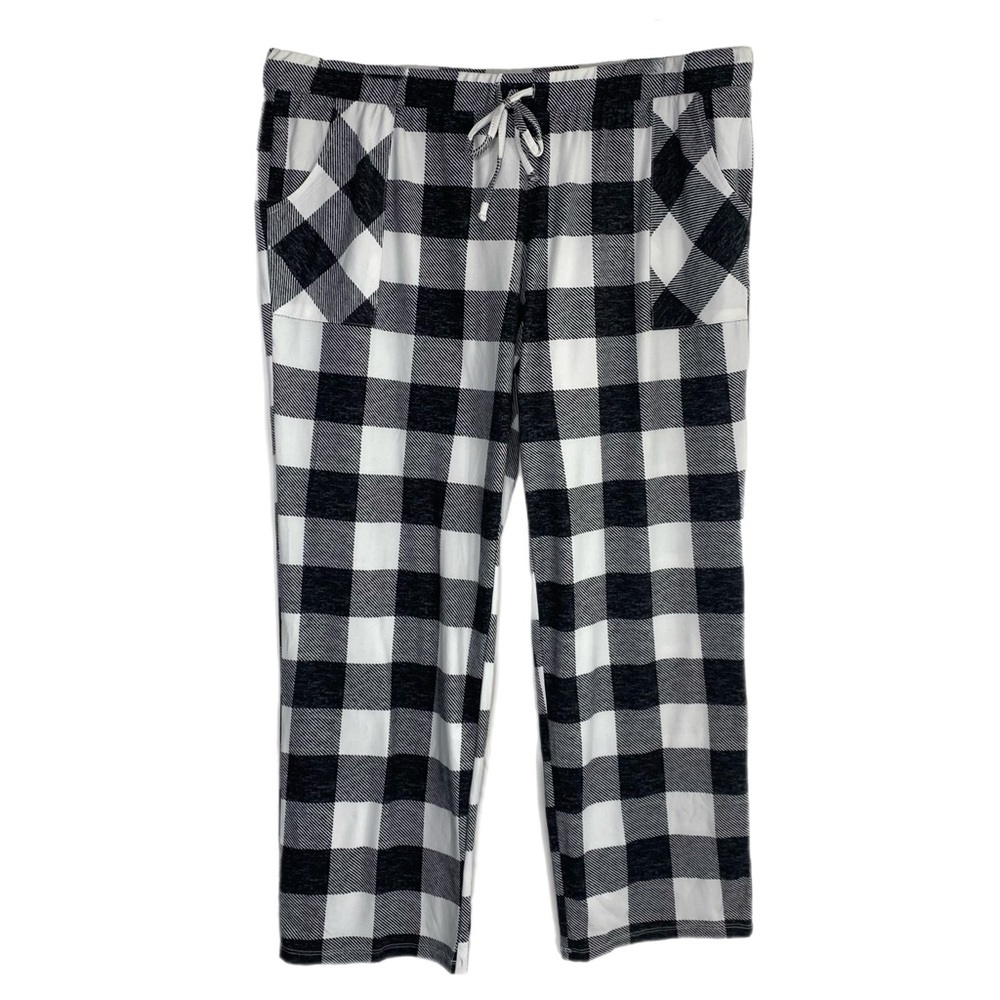 Lucky Brand Straight Leg Drawstring Lounge Pants w/Pockets